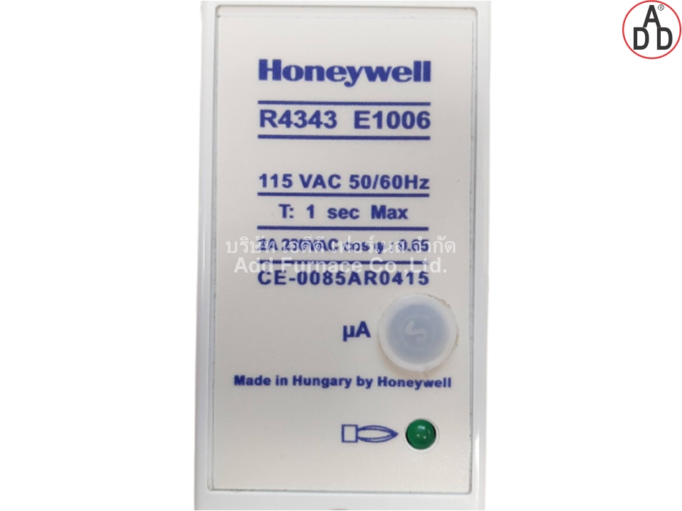 Honeywell R4343 E1006(3)